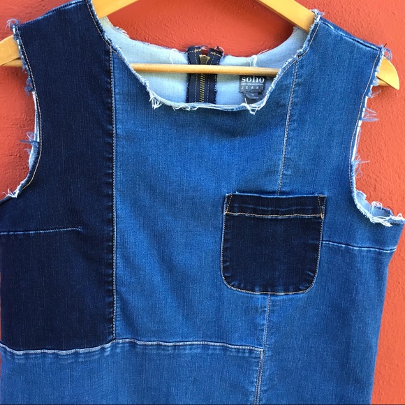 Denim Dress By Soho - Picture 4 of 6
